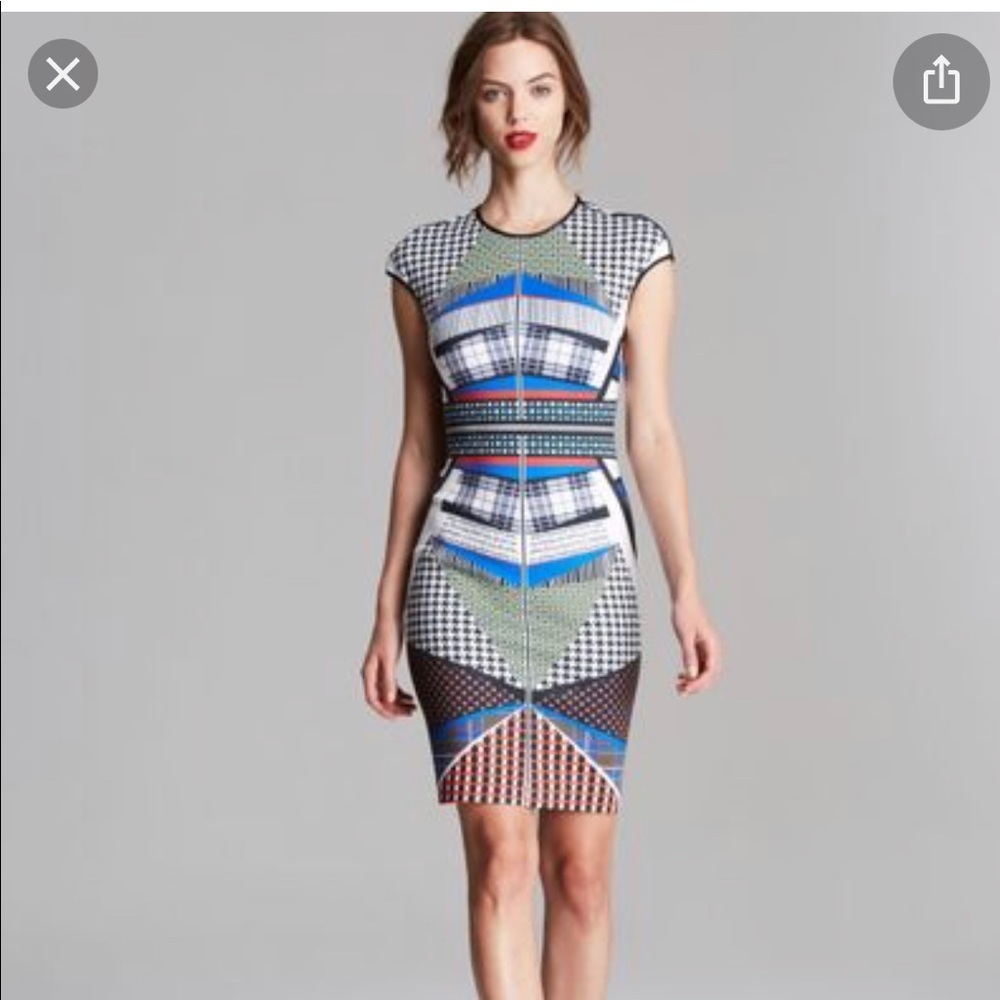 Clover Canyon Book of Kells print dress